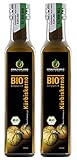 Kräuterland BIO Kürbiskernöl 500ml - 2x 250ml Original steirisches Kürbisöl aus...