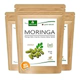 MoriVeda Moringa Energy Tabletten 950mg I Moringa hochdosiert, mit Vitaminen,...