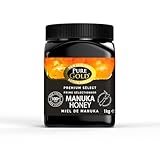 Pure Gold Manuka-Honig 100+ 1 Kg, Honig aus Neuseeland, MBO-zertifiziert und nach...