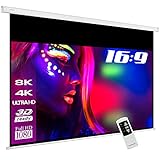 ESMART Professional MIMOTO Motor-Leinwand [Größenauswahl] 295 x 165 cm (133')...