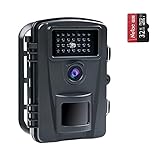 COOLIFE 28MP 1520P HD Wildkamera Fotofalle IP66 Wasserdicht Jagdkamera 940nm IR...