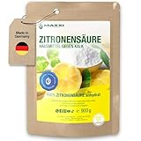 Maxxi Clean | 1x 900 g Zitronensäure Pulver in Lebensmittelqualität | Made in Germany |...