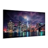 murando - Bilder New York 135x45 cm Vlies Leinwandbild 1 tlg Kunstdruck modern...