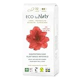 Eco by Naty Slipeinlagen für Damen Normal – Bio-Slipeinlagen für den...