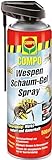 COMPO Wespen Schaum-Gel Spray – Wespenspray mit Sprührohr – wirkt gegen Wespen und...