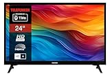 Telefunken Fernseher 24 Zoll Smart TV powered by TiVo (HD-ready, HDR, Triple-Tuner, 6...