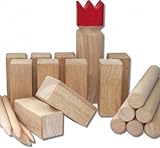 Empire Wikingerspiel Kubb - Erik DER ROTE aus Birkenholz mit großen Figuren!!! NEU & OVP