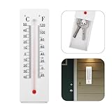 Schlüsselversteck Außen, Dekorativer Thermometer Schlüsselkastenhalter zum...