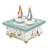 Trousselier 6260091 Spieluhr mit tanzenden Figuren für Kinder, Peter Hase,...