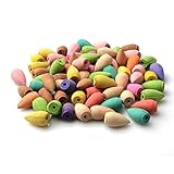 Hotaden 100pcs Haushalt Natur Reflux Turm Räucherstäbchen Rose Jasmin Lavendel...