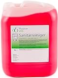 Hygiene Vos Sanitärreiniger 5 Liter. Entfernt Kalk von Armaturen, Fliesen,...