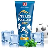 SwissMedicus Pferdebalsam Massage-gel Effektive nach aktivem Sport Kräuterbalsam...