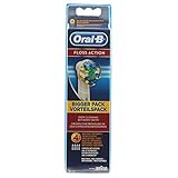 Oral-B Original Floss Action Ersatz-Zahnbürstenköpfe, Weiß, 4 Stück