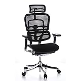 hjh OFFICE 652116 High End Bürostuhl ERGOHUMAN PLUS ergonomischer Bürostuhl...