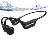 MONODEAL Kopfhörer Schwimmen, IP68 Knochenschall Kopfhörer Bluetooth 5.3 Sport Bone...