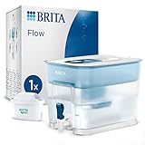 BRITA Flow Wasserfilter XXL (8,2l) inkl. 1x MAXTRA PRO All-in-1 Kartusche –...