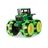 TOMY 46434 37792 Spielzeugtraktor John Deere Monster Treads, Traktor mit leuchtenden...