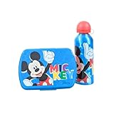 My sweety pop Lunch-Set für Jungen – Brotdose + Trinkflasche – Lunchbox –...