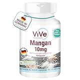 Mangan 10 mg - 90 Kapseln - Hochdosiert - Essentielles Spurenelement - Vegan |...