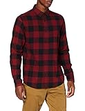 Kariertes Holzfäller Hemd Basic Langarm Flanellhemd Freizeit Karo Slim Fit Shirt...