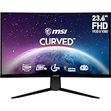 MSI G2422C 23,6 Zoll FHD Curved Gaming Monitor - 1500R 1920 x 1080 VA Panel, 180Hz / 1ms,...