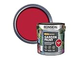 Ronseal Gartenfarbe, marokkanisches Rot, 2,5 l