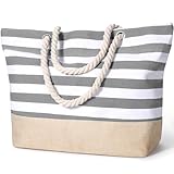 Januts Strandtasche Damen Groß Wasserdicht Badetasche Strandtasche mit...