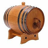 Wein Eichenfass Holz Vintage Fässer Weinfässer 3L Weinfass Wein Antikfass Weinfass Retro...