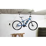 FISCHER Fahrradlift Plus | Tragkraft bis 30 kg | Fahrradhalterung | Deckenhalterung für...