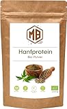 MB Superfoods Bio-Rohhanf-Proteinpulver 200 g – veganes pflanzliches...