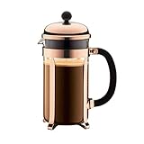 Bodum 1928-18 Chambord Kaffeebereiter, 1,0 L, 34 oz - Kupfer