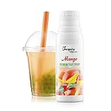 INSPIRE FOOD Echter Fruchtsirup für Bubble Tea Mischung - 300ml | Mango Fruchtsirup für...