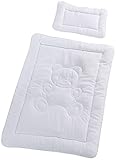 Mack Kuschliges Kinder Betten Set Decke 100 x 135cm Microfaser Baby Stepdecke im Set mit...