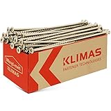 KLIMAS® Holzschrauben Torx Spanplattenschrauben TX | Senkkopfschrauben Terrasenschrauben...