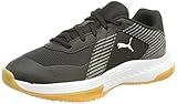 PUMA Varion Jr Hallenturnschuh , Puma Black Ultra Gray Gum , 36