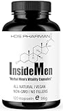 Inside Men - Maca Kapseln hochdosiert - Maca Extrakt mit Tribulus Terrestris,...