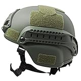 OKCELL Taktischer Helm, Gepolsterte Taktische Helm, Action Taktische Version Helm, Mit Nvg...