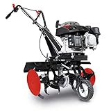 Scheppach Benzin Motorhacke MTP560 Gartenhacke Bodenfräse | 4 Takt Benzin Motor mit 3,7...