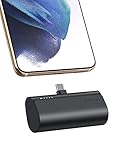 VEGER Power Bank USB C 5000mAh, 20W PD Mini Externer Akku, Schnelles Aufladen USB C...