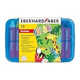 Eberhard Faber 524011 - Wachsmalkreide Colori, 10 wasserfeste Wachsmalstifte im...