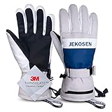 JEKOSEN Skihandschuhe 2023 Wasserdichte Touchscreen Snowboardhandschuhe Winter Warm...