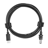 NOENNULL 3 Meter Langes USB-C-auf-DC-Stromkabel, USB-Typ-C-auf-DC-20-V-Ladekabel für...