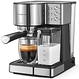 Cozeemax Siebträgermaschine, Espressomaschine, Kaffeemaschine für Milchkaffee und...