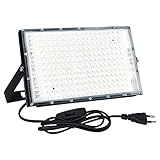 CREATESTAR LED Strahler 150W, LED Strahler Außen, Superhell 15000LM Außenstrahler, 6500K...