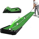 Golf-Putting Green, Tragbare Indoor-Golfmatte Mit Elektrischer Automatischer...