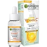 Garnier SkinActive Serum gegen dunkle Flecken, Gesichtsserum mit Vitamin C für jede Haut,...