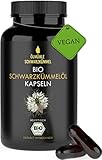 Premium BIO Schwarzkümmelöl in Kapselform - 240 Stück vegan - 1. Pressung - 100%...