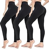 ACTINPUT Leggings Damen High Waist Leggins Blickdicht Schwarze Sportleggings...