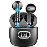 Bluetooth Kopfhörer, Kopfhörer Kabellos Bluetooth 5.3 In Ear Kopfhörer mit 4 HD Mic,...