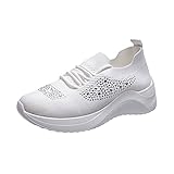 NJGRAE Atmungsaktiv Damen Sportschuhe Mesh Laufschuhe Damen Damen Walkingschuhe...